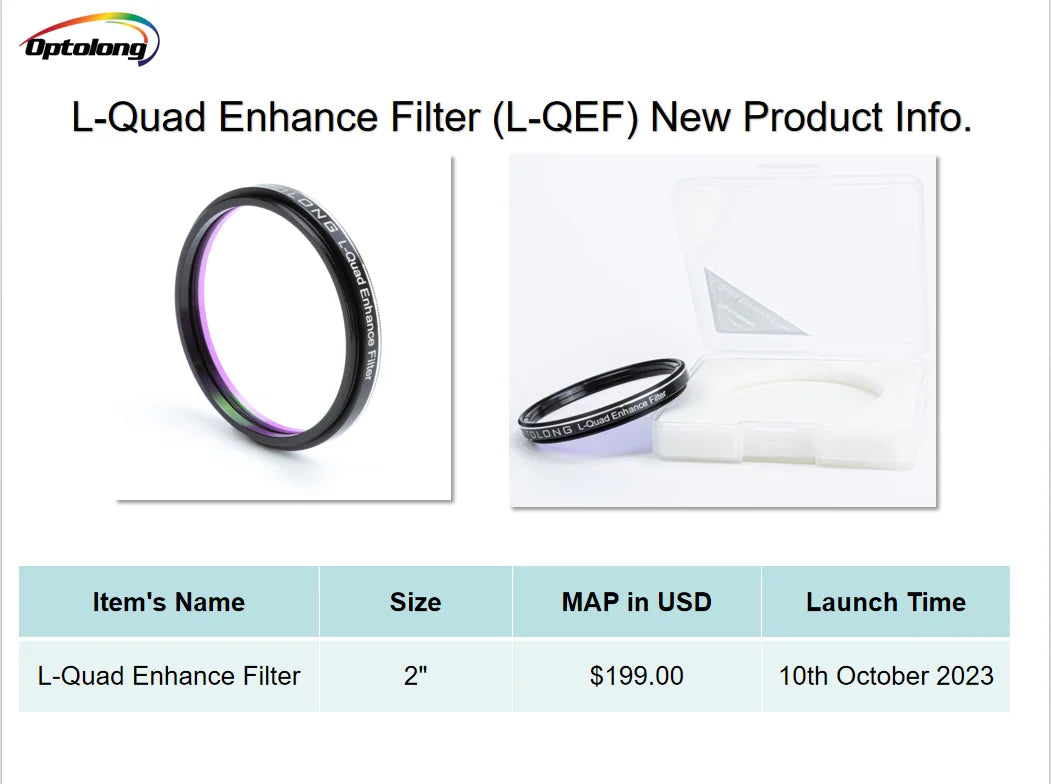 Optolong L-Quad Enhance Filter (L-QEF) 2"