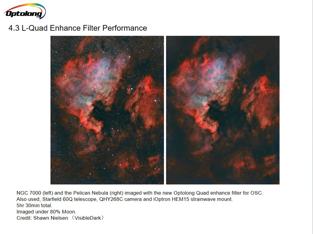 Optolong L-Quad Enhance Filter (L-QEF) 2"