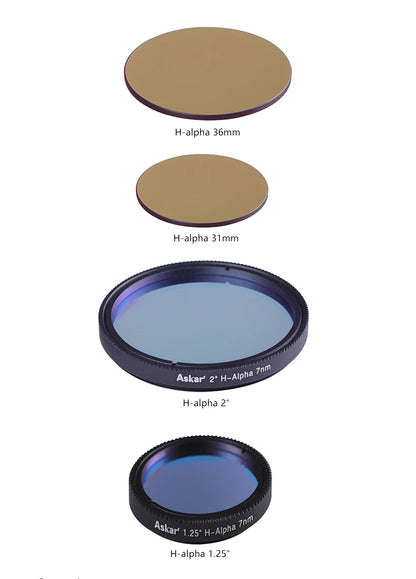 2 Ha Filter Askar H-Alpha Narrowband (7nm) Ha Filter 2